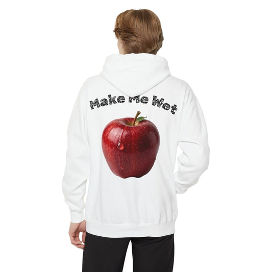 Color: White | Make Me Wet Garment-Dyed Hoodie