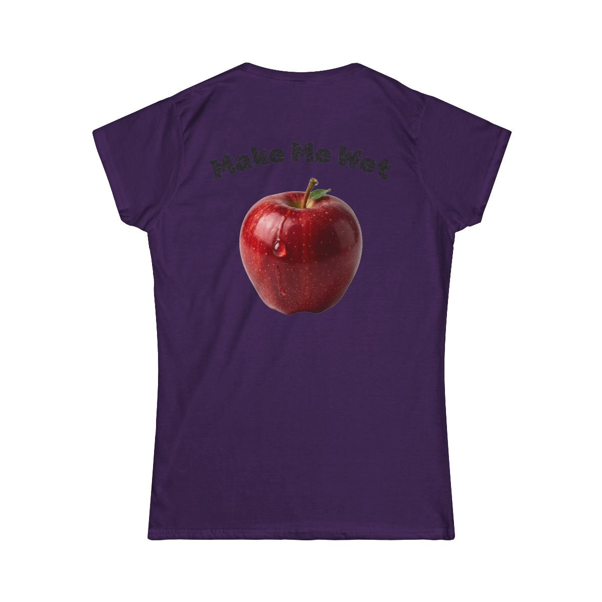 Color: Purple | Make Me Wet Women's Tee