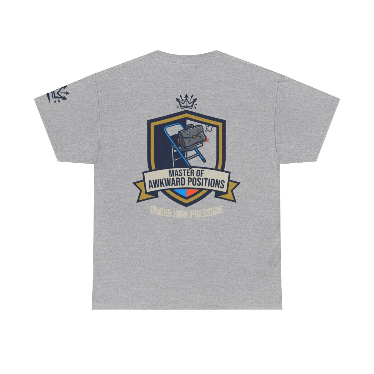 Color: Sport Grey | Master of Awkward Positions Premium Graphic Tee