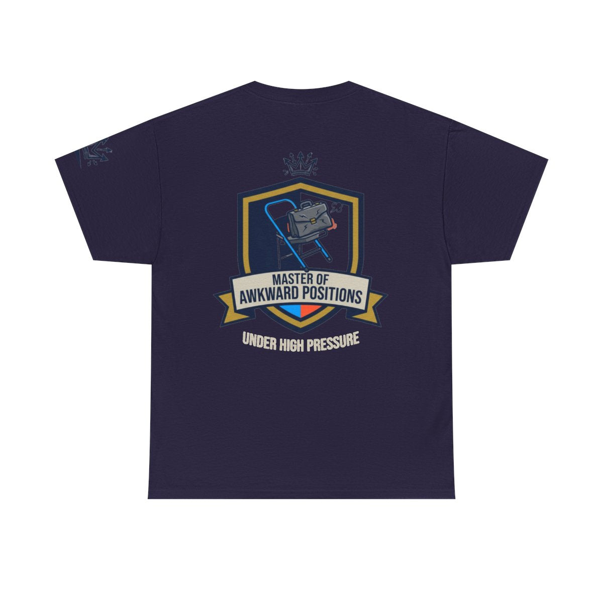 Color: Blackberry | Master of Awkward Positions Premium Graphic Tee