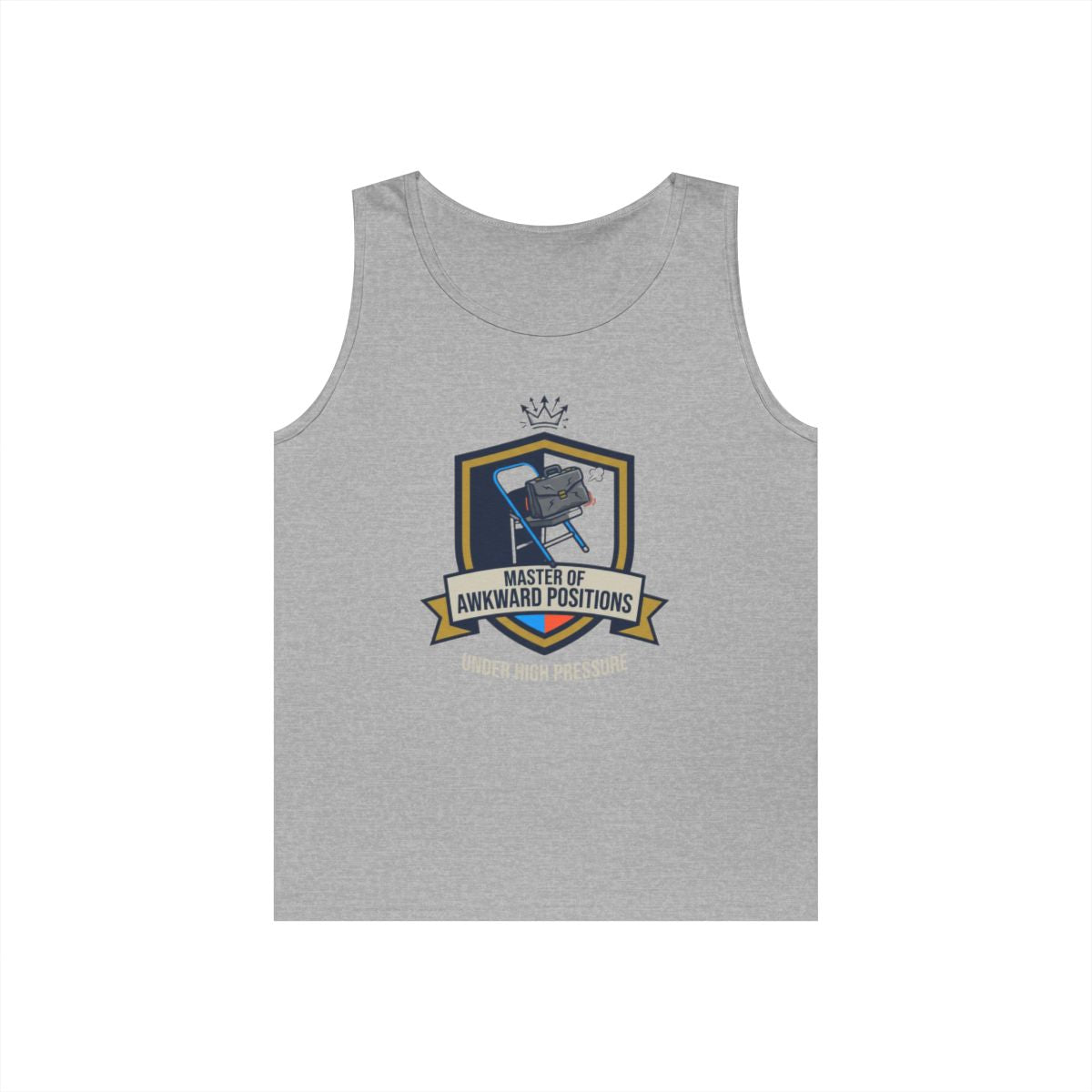 Color: Sport Grey | Master of Awkward Positions Tank Top
