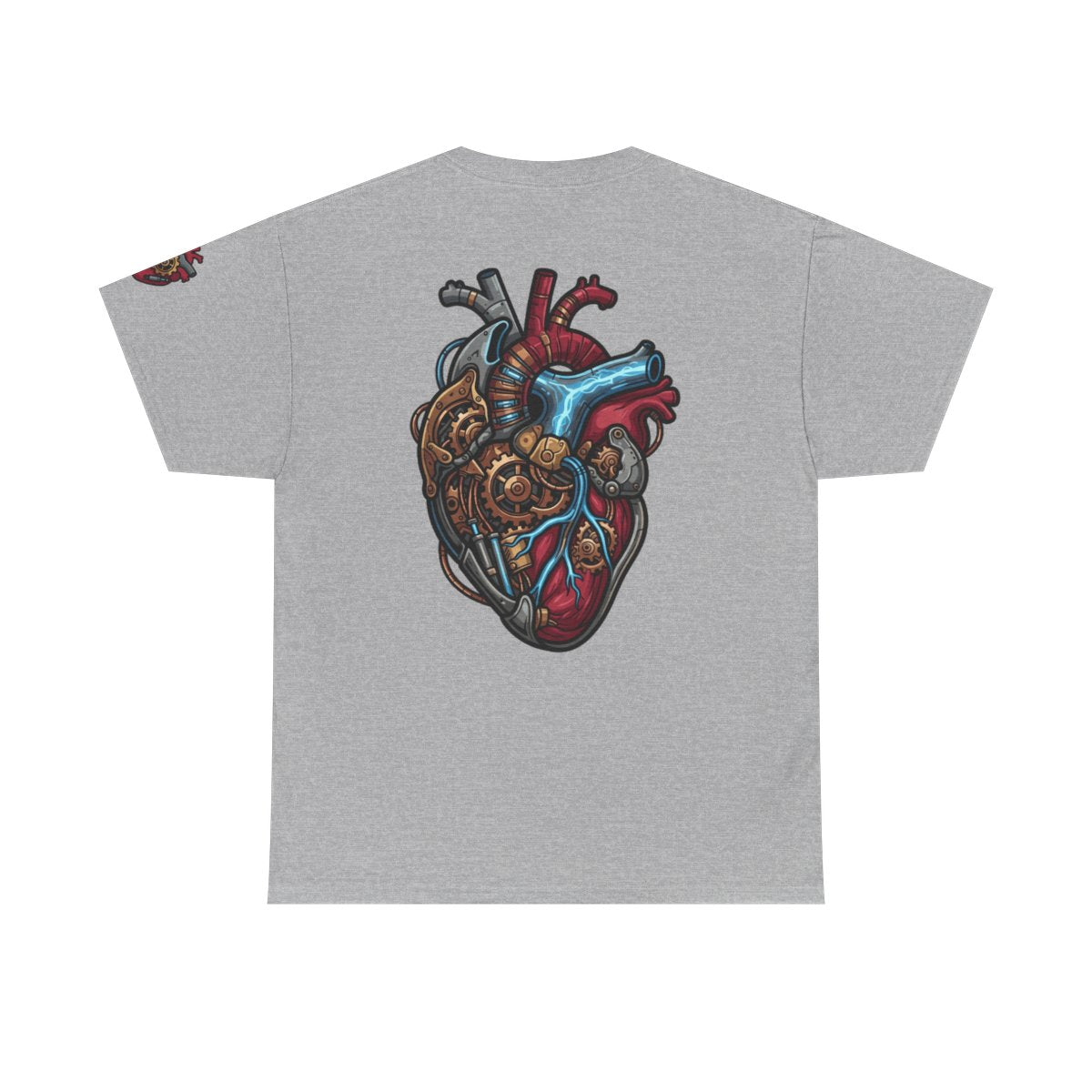 Color: Sport Grey | Mechanical Heart Premium Graphic Tee