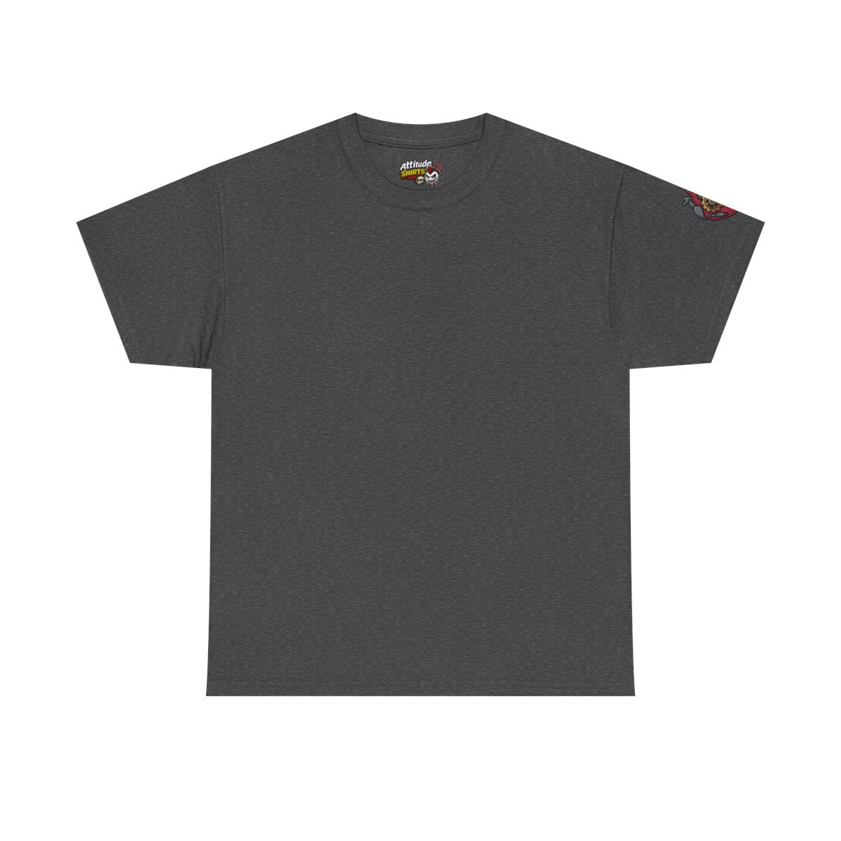 Color: Dark Heather | Mechanical Heart Premium Graphic Tee