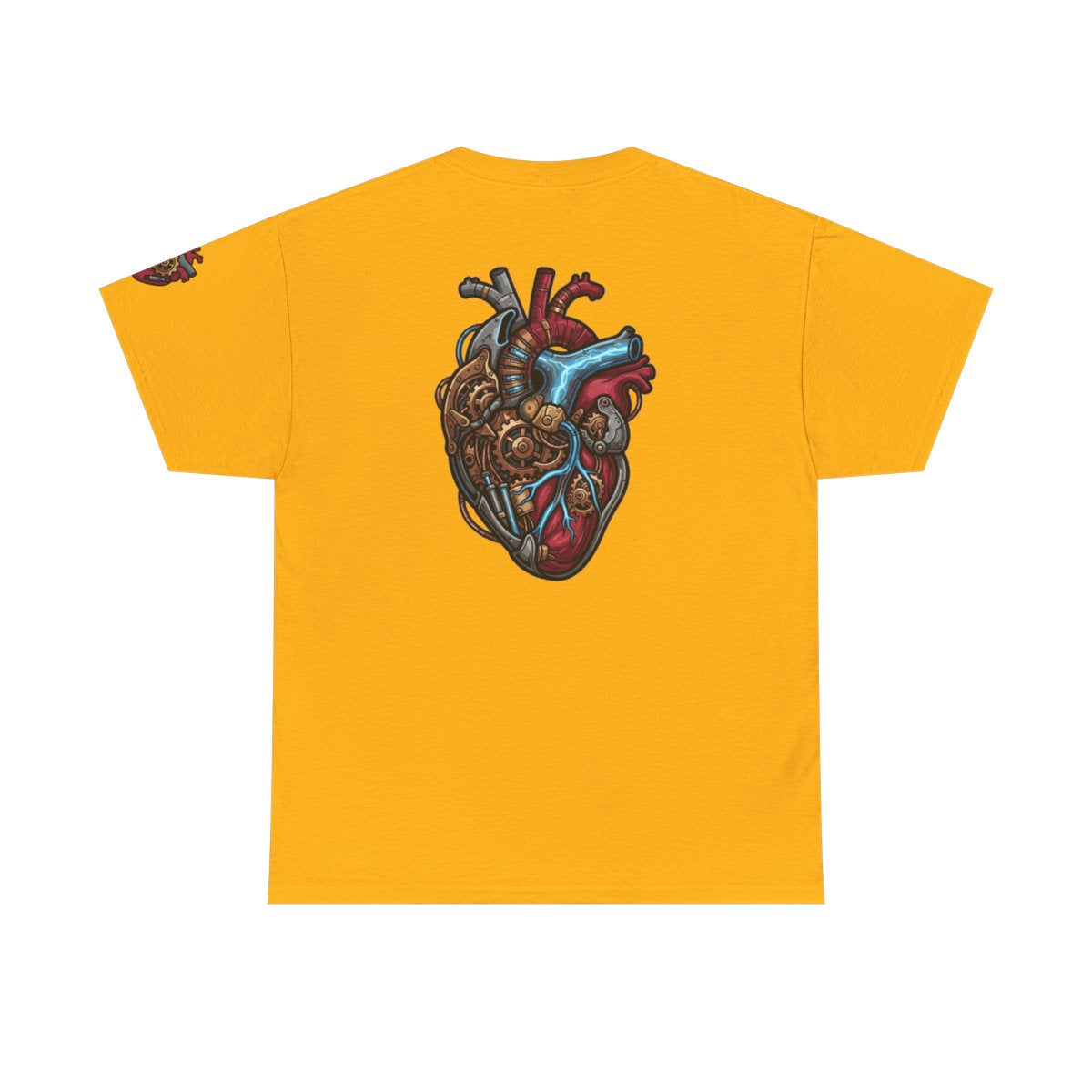 Color: Gold | Mechanical Heart Premium Graphic Tee