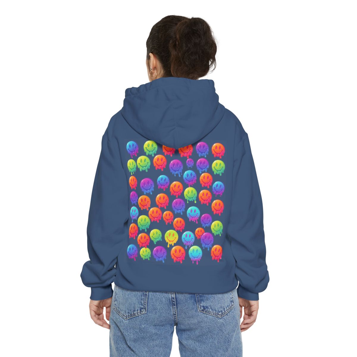 Color: True Navy | Melting Hot Garment-Dyed Hoodie