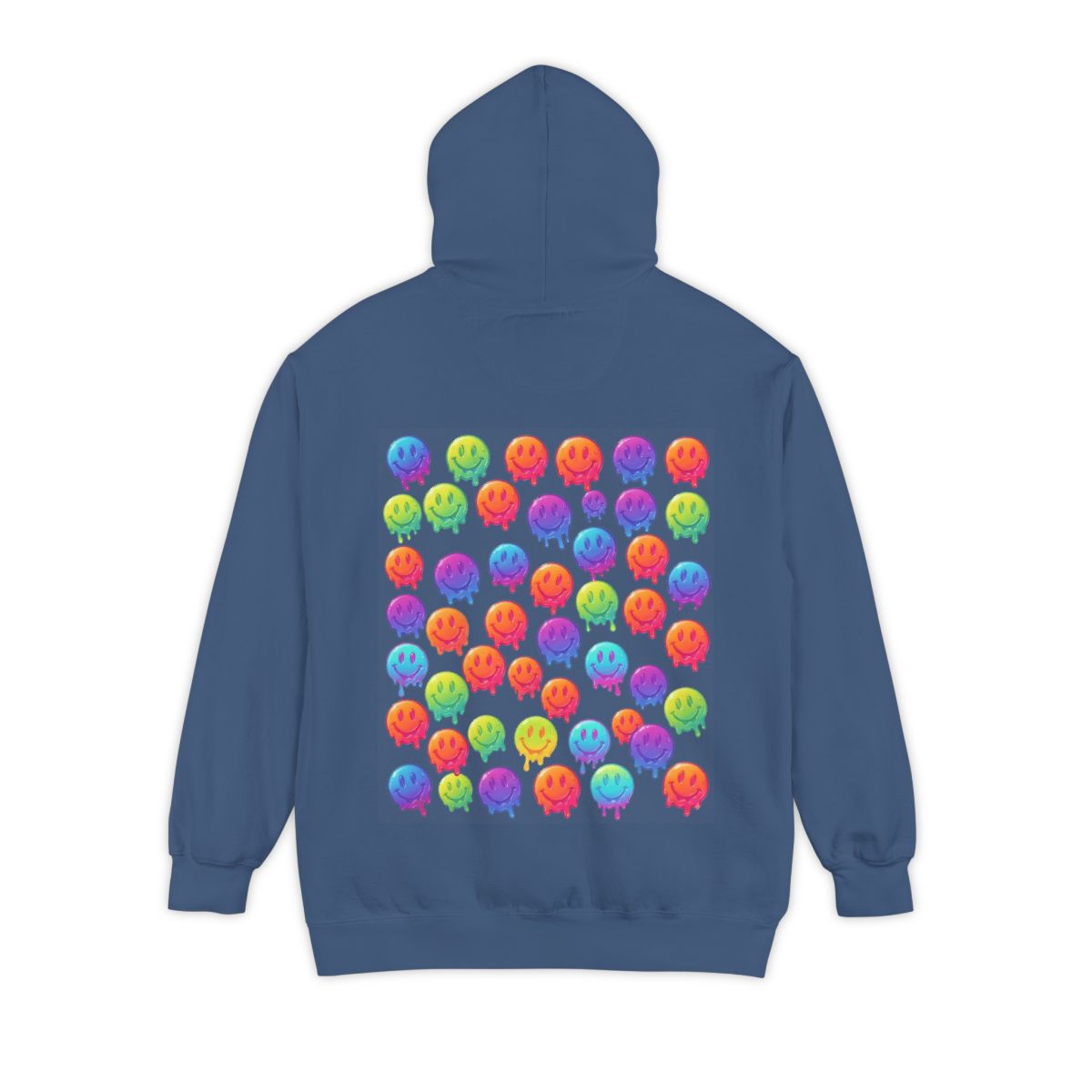 Color: True Navy | Melting Hot Garment-Dyed Hoodie