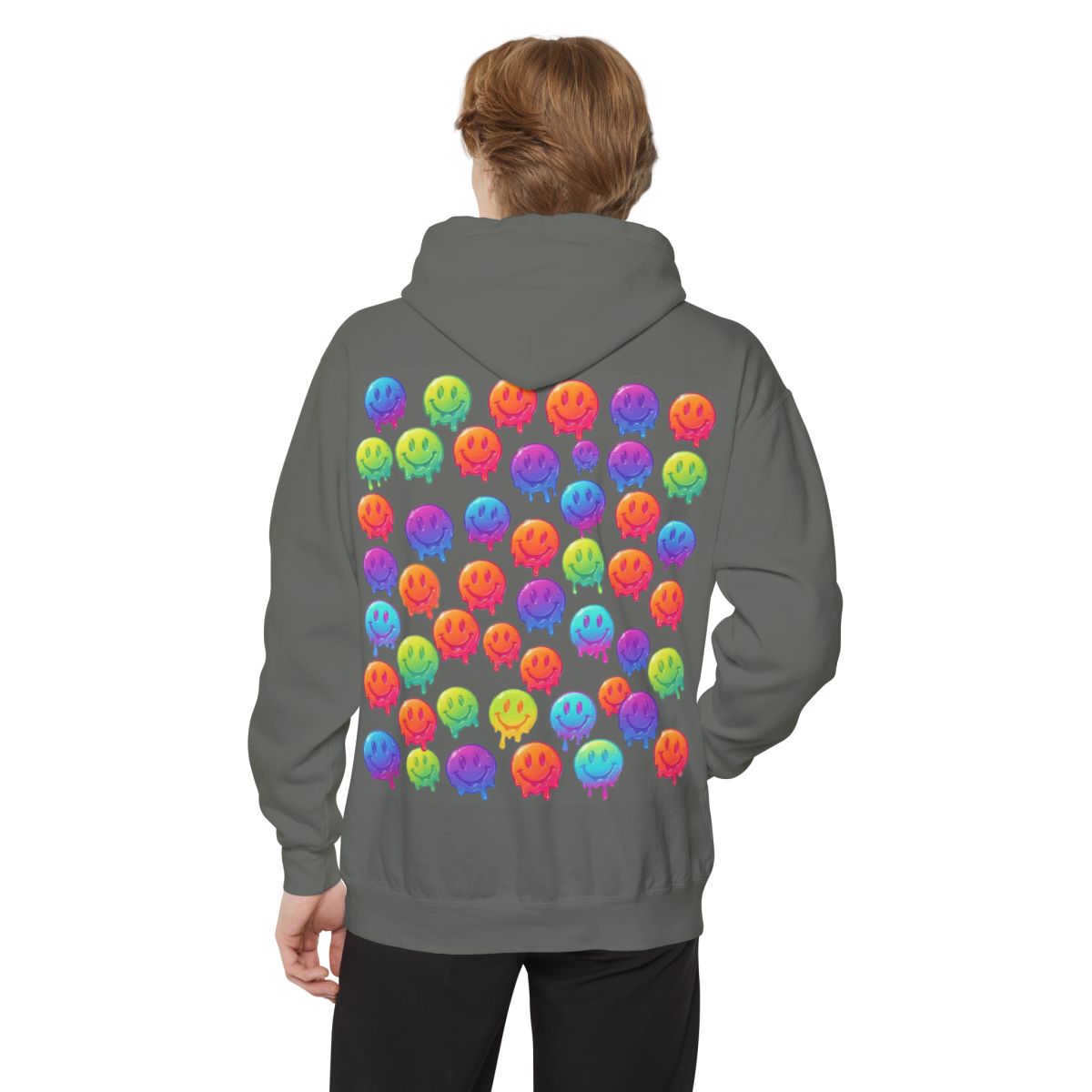 Color: Grey | Melting Hot Garment-Dyed Hoodie