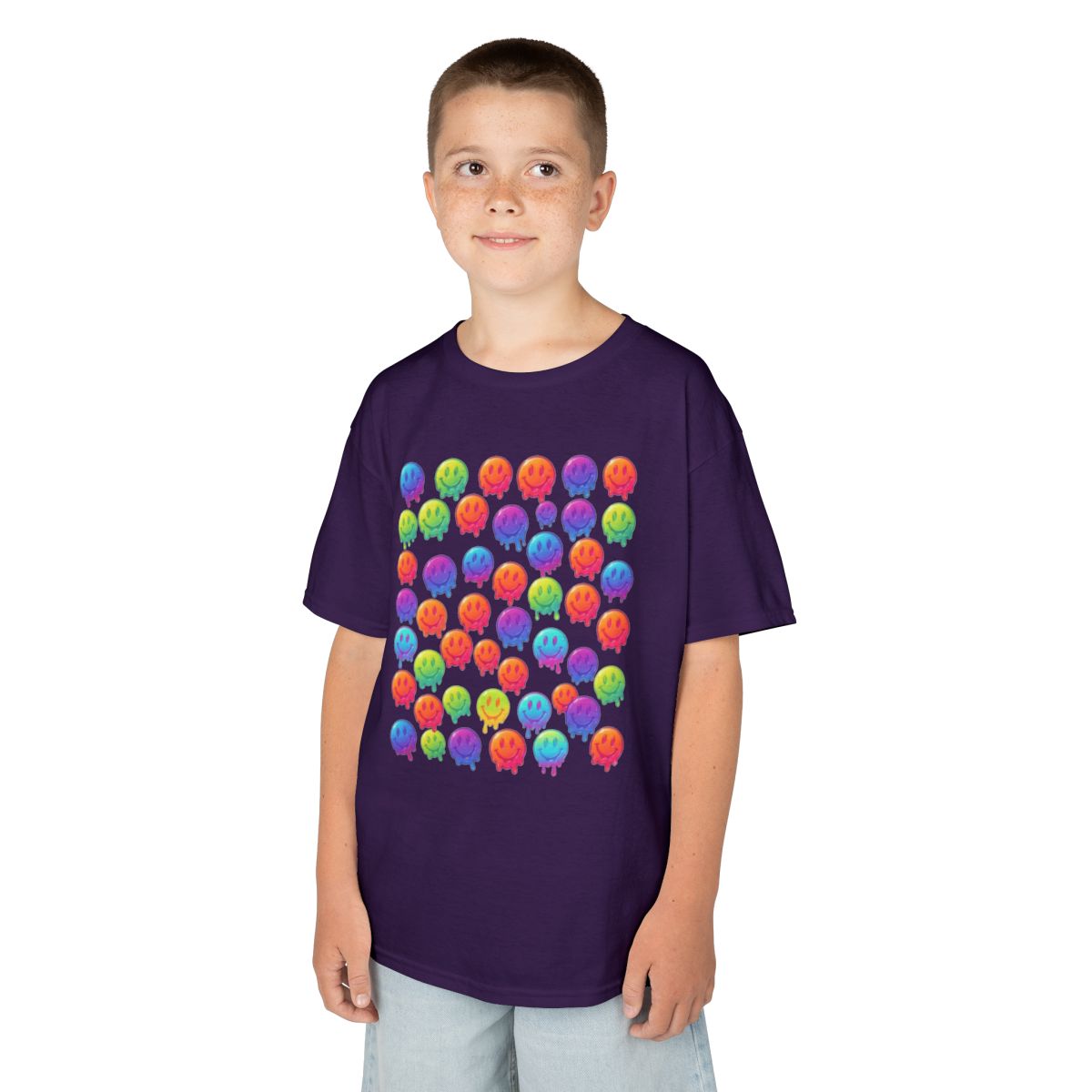 Color: Purple | Melting Hot Kids Tee