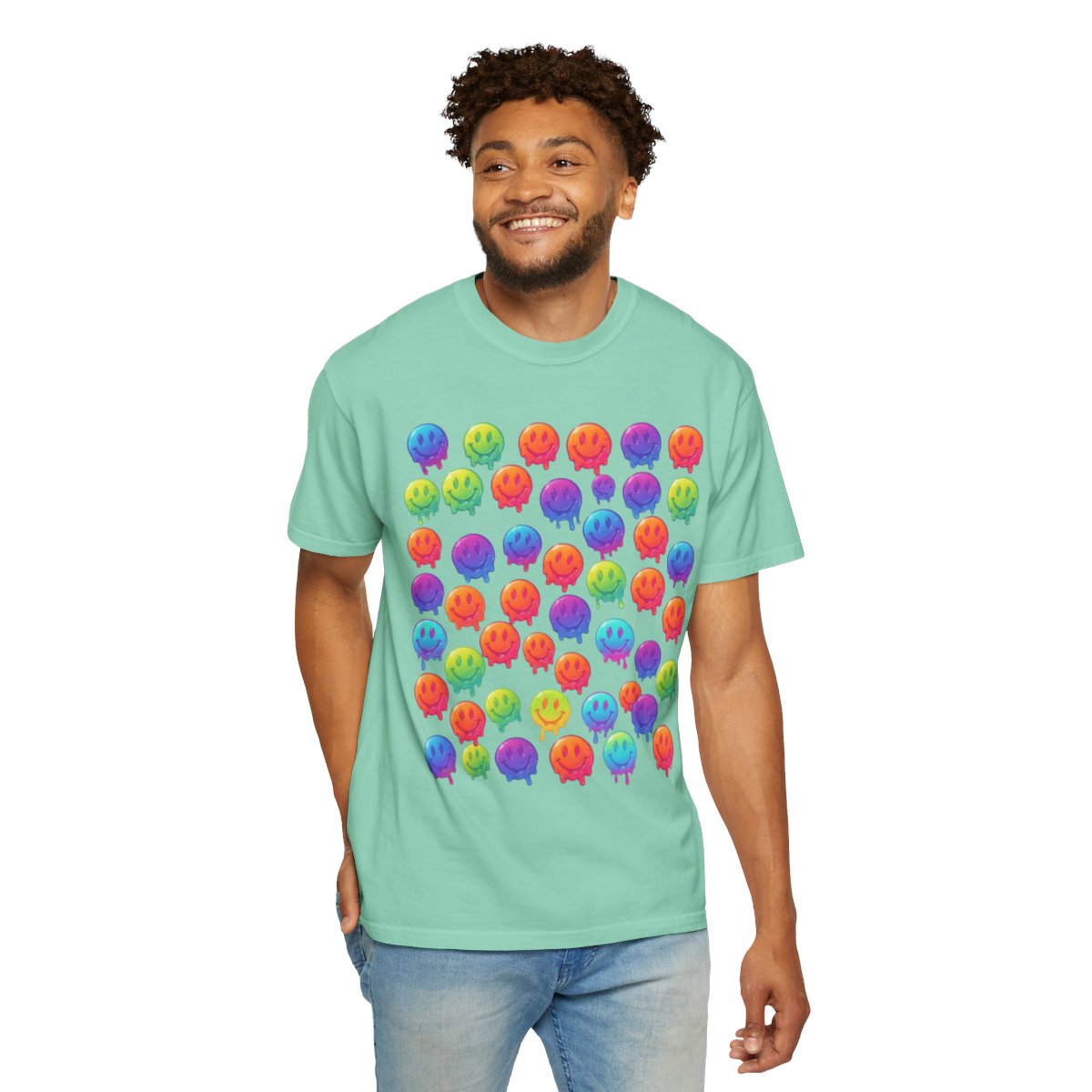 Color: Island Reef | Melting Hot Unisex Garment-Dyed Tee