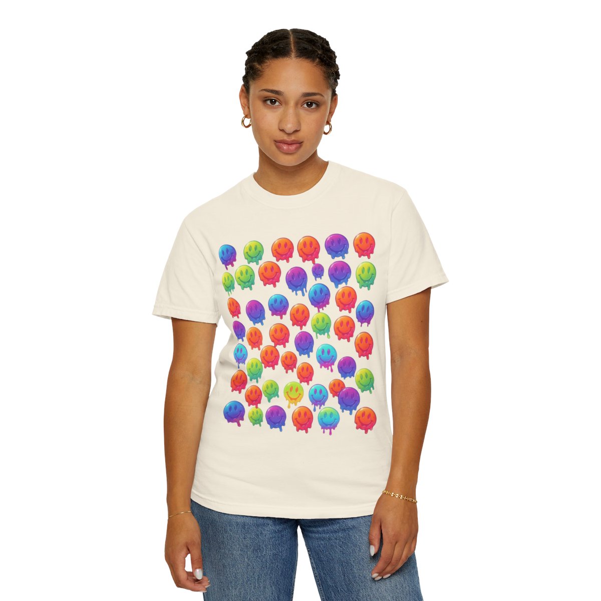 Color: Ivory | Melting Hot Unisex Garment-Dyed Tee