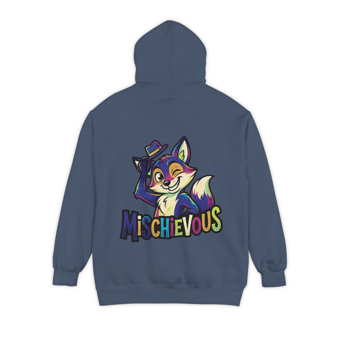 Color: Denim | Mischievous Garment-Dyed Hoodie