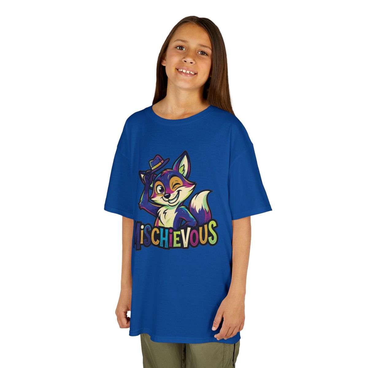 Color: Royal | Mischievous Kids Tee