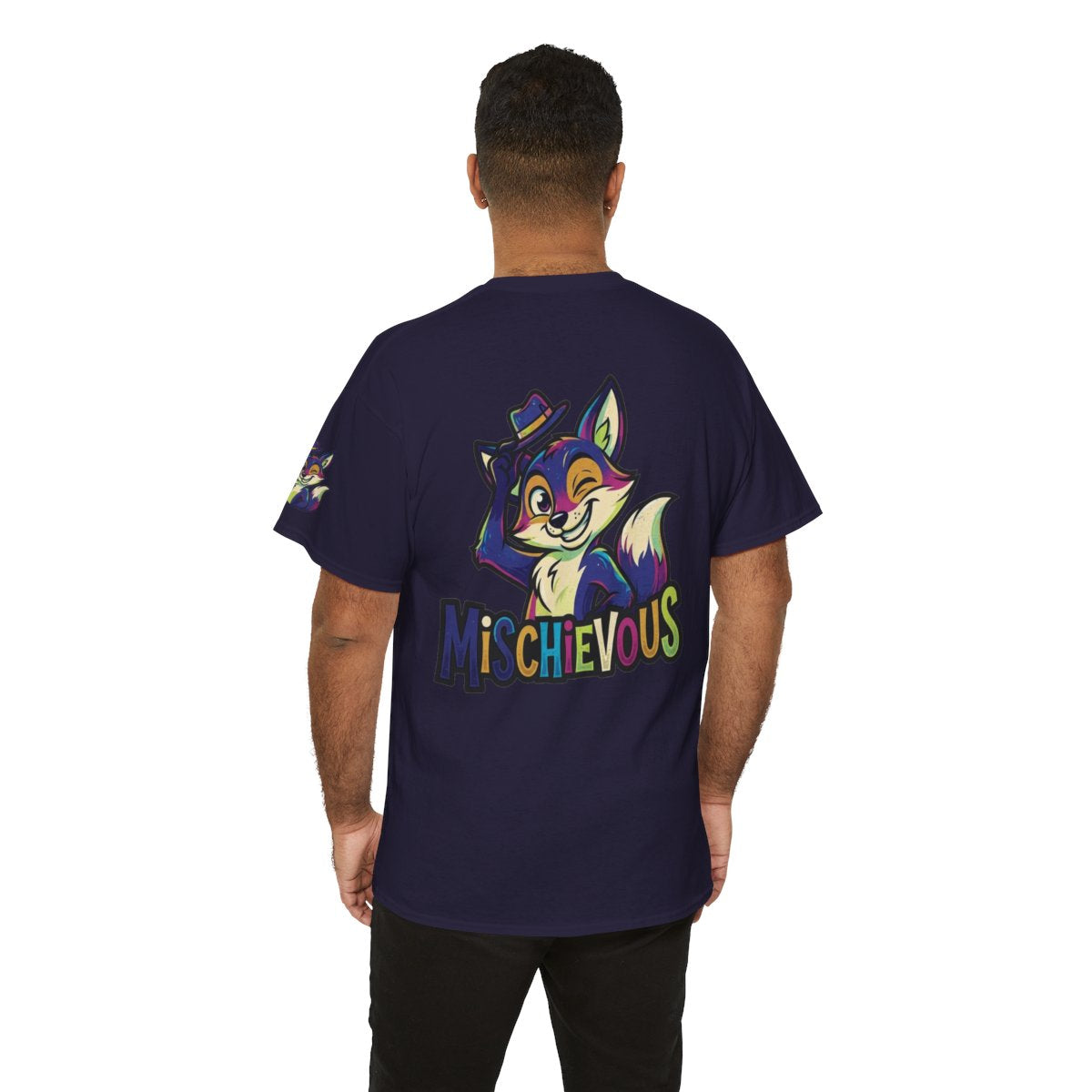 Color: Blackberry | Mischievous Premium Graphic Tee
