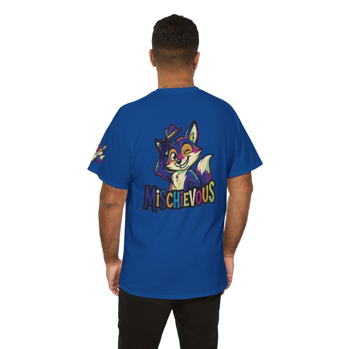 Color: Royal | Mischievous Premium Graphic Tee