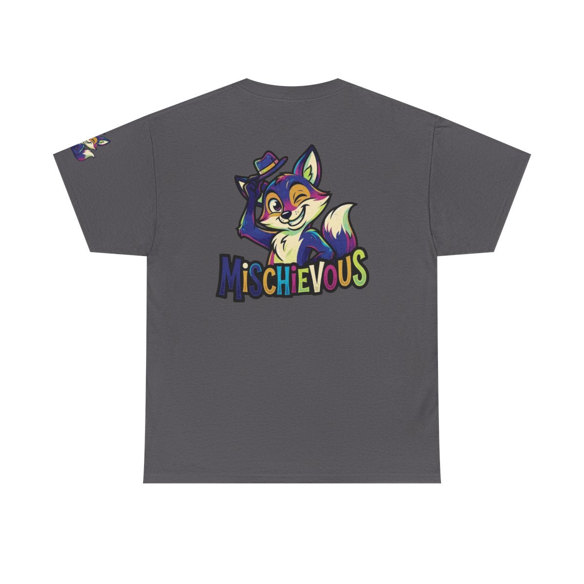 Color: Charcoal | Mischievous Premium Graphic Tee