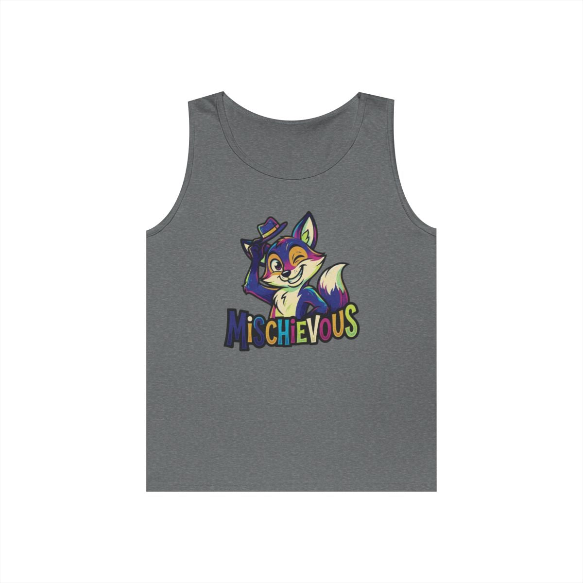 Color: Graphite Heather | Mischievous Tank Top
