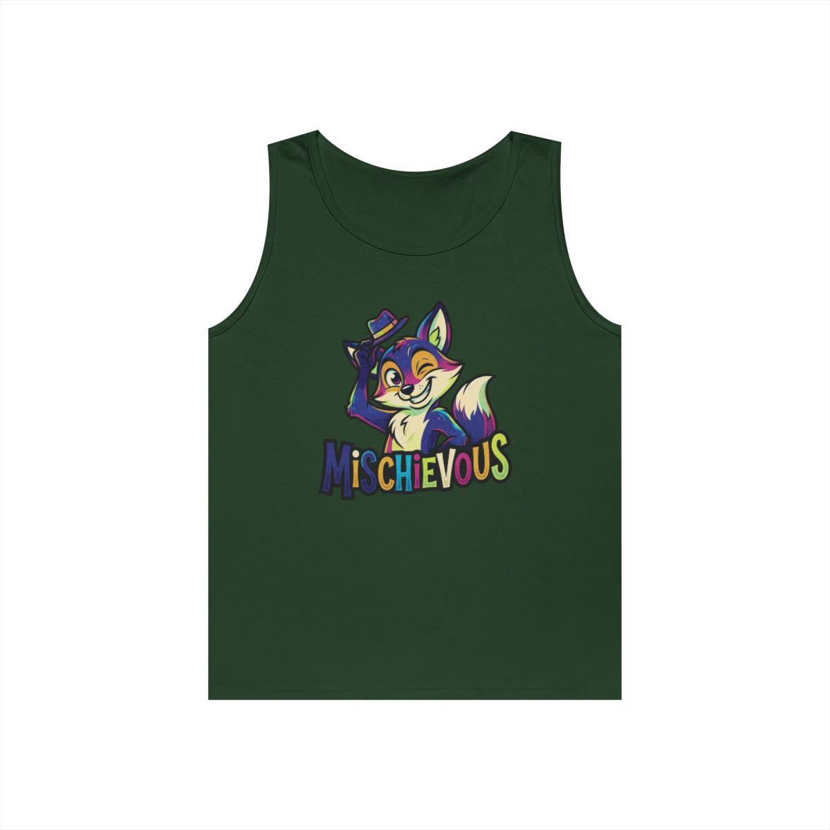 Color: Forest Green | Mischievous Tank Top