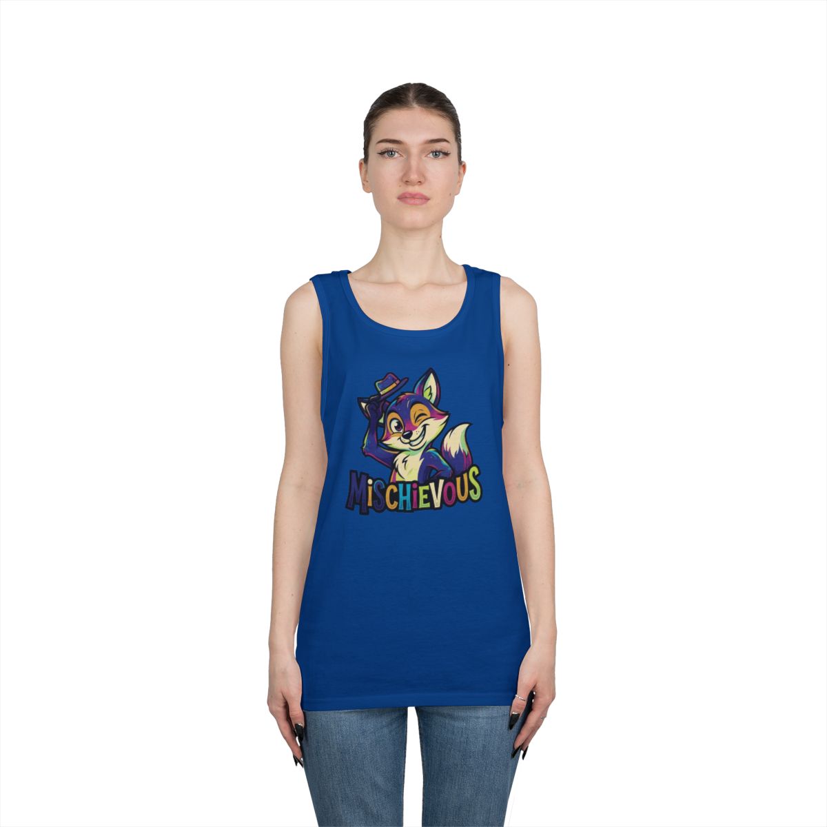 Color: Royal | Mischievous Tank Top