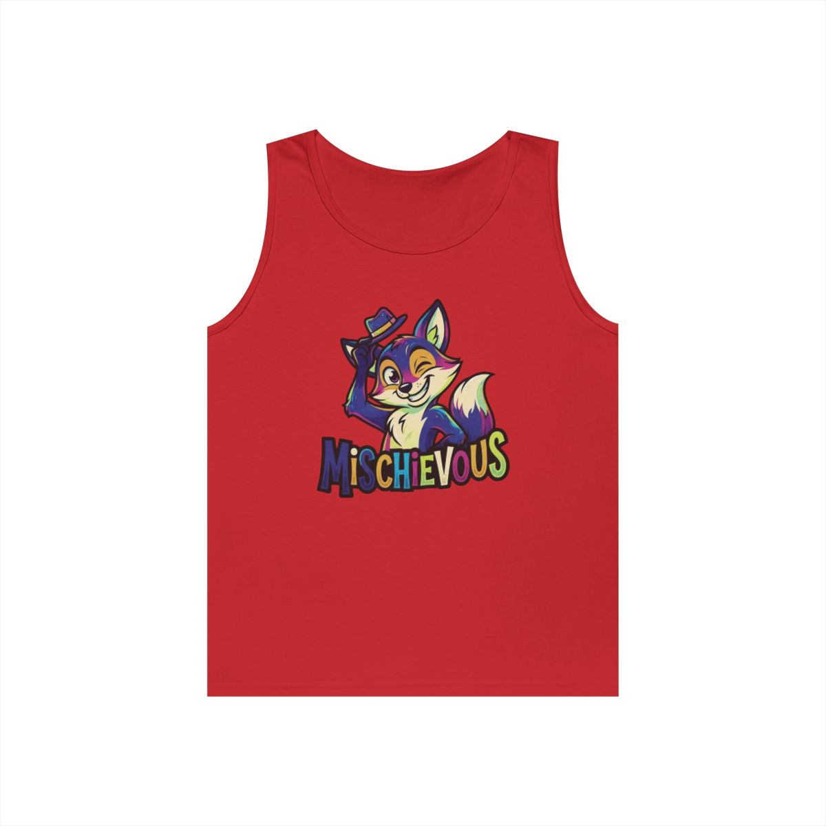 Color: Red | Mischievous Tank Top