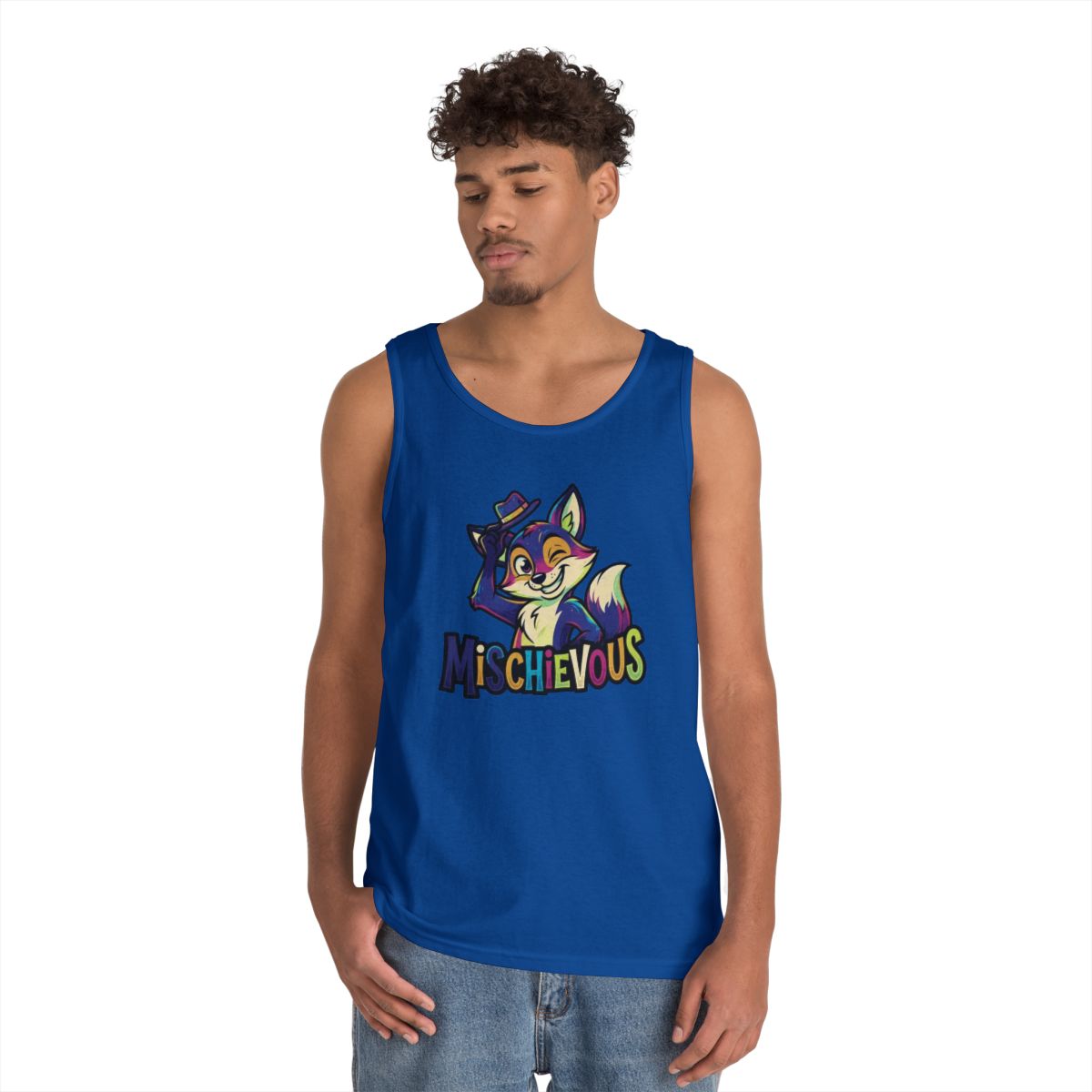 Color: Royal | Mischievous Tank Top