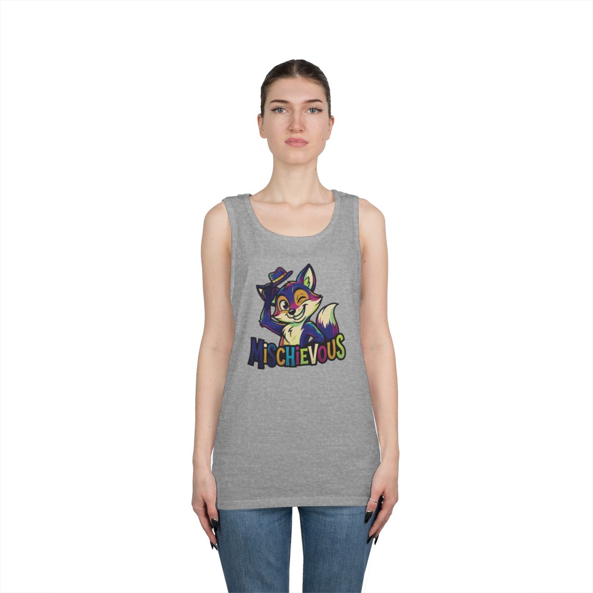 Color: Sport Grey | Mischievous Tank Top