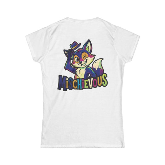 Color: White | Mischievous Women's Tee