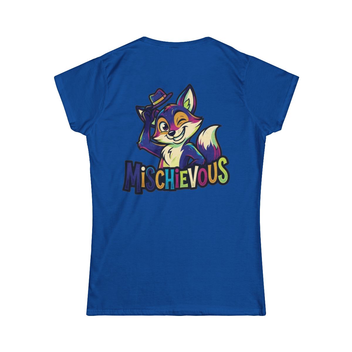 Color: Royal | Mischievous Women's Tee