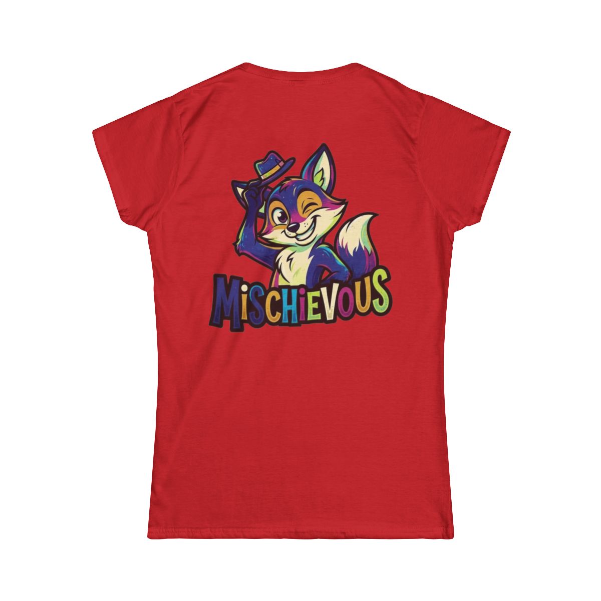 Color: Red | Mischievous Women's Tee