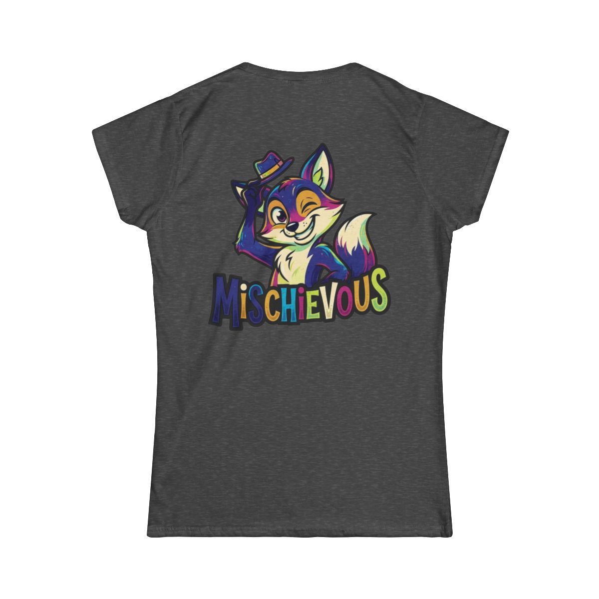 Color: Dark Heather | Mischievous Women's Tee