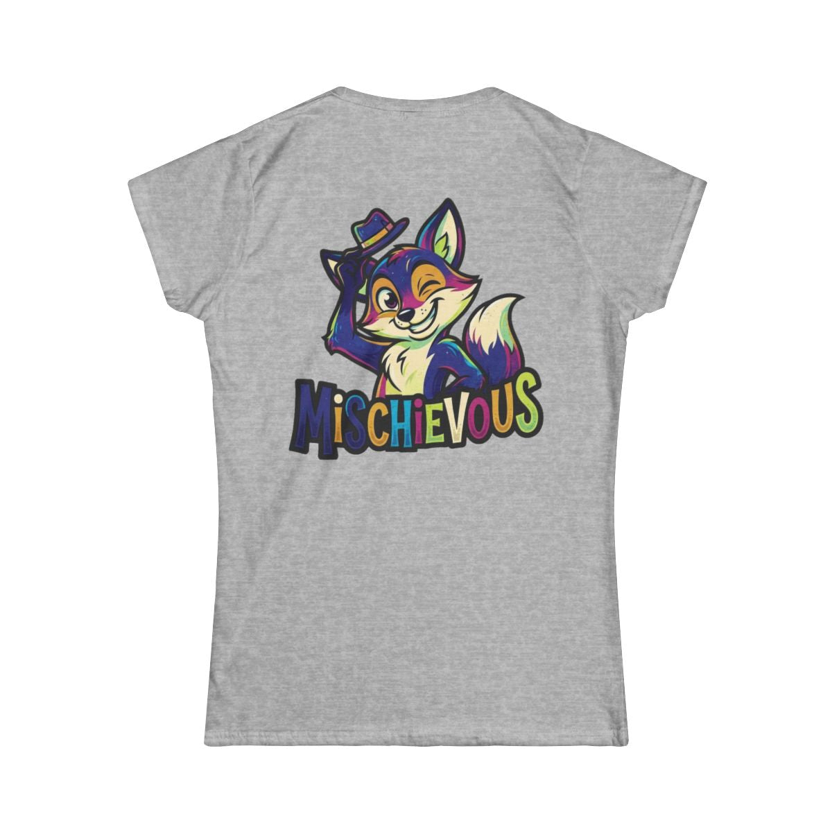 Color: Sport Grey | Mischievous Women's Tee