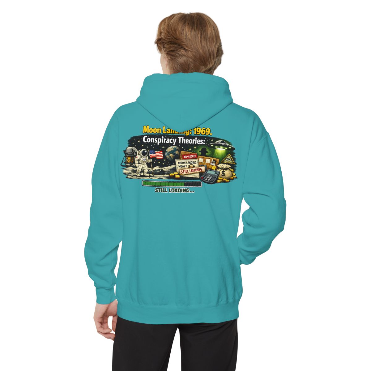 Color: Seafoam | Moon Conspiracy Garment-Dyed Hoodie