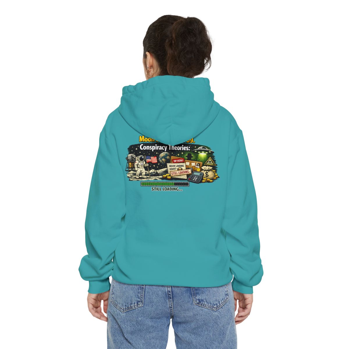 Color: Seafoam | Moon Conspiracy Garment-Dyed Hoodie