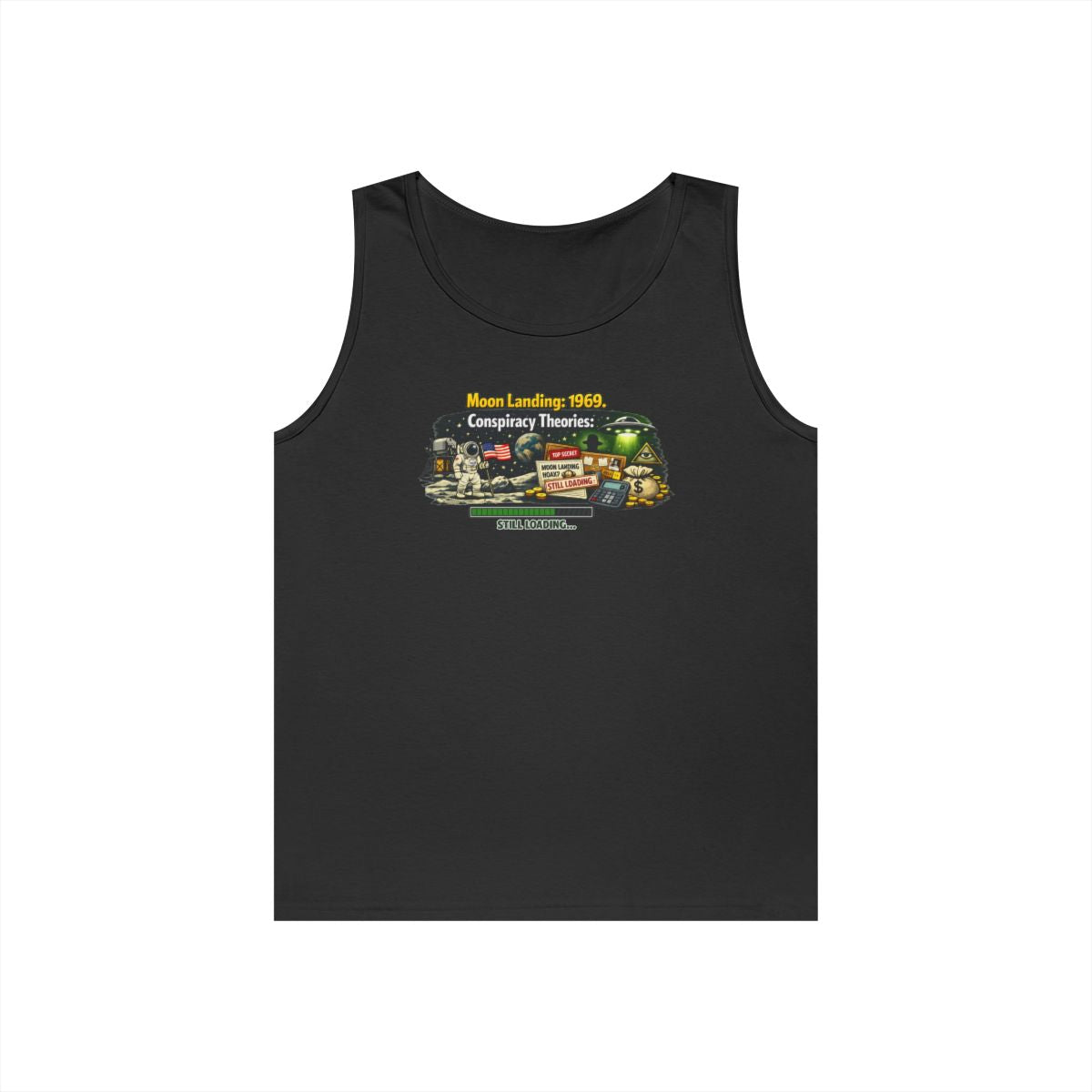 Color: Black | Moon Conspiracy Tank Top