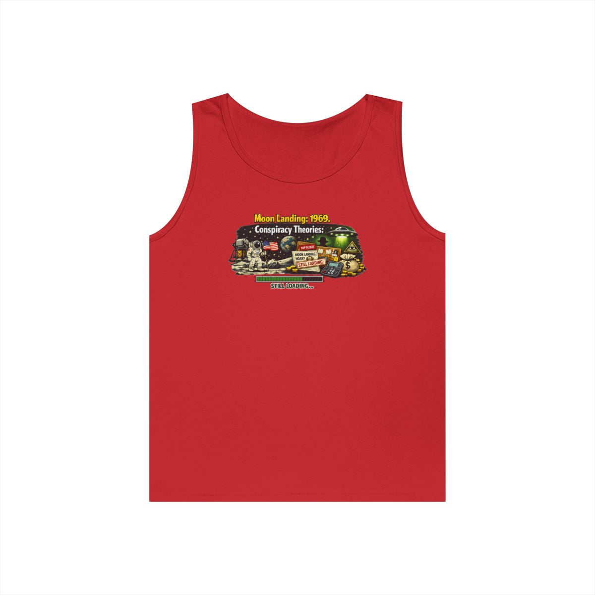 Color: Red | Moon Conspiracy Tank Top