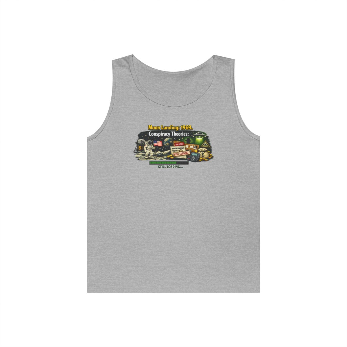 Color: Sport Grey | Moon Conspiracy Tank Top