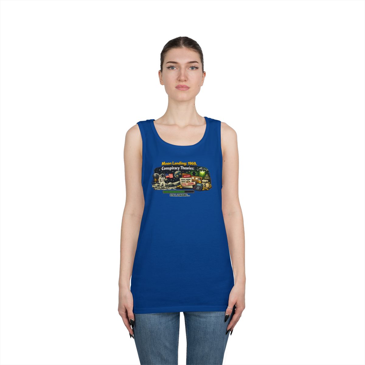 Color: Royal | Moon Conspiracy Tank Top