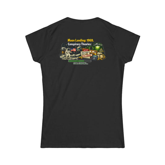 Color: Black | Moon Conspiracy Women's Tee