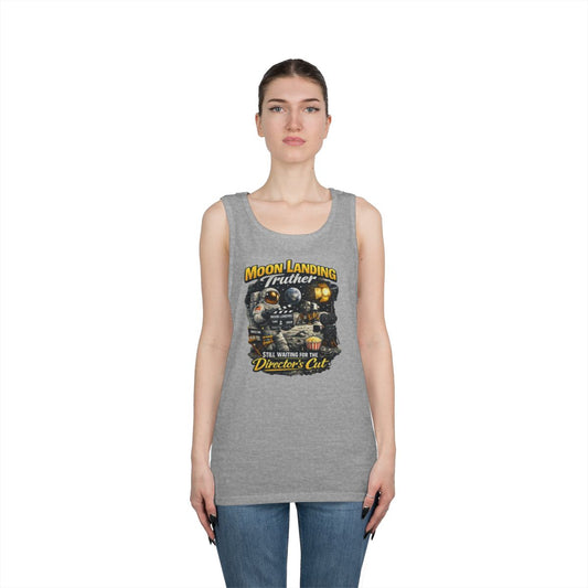 Color: Sport Grey | Moon Landing Truther Tank Top