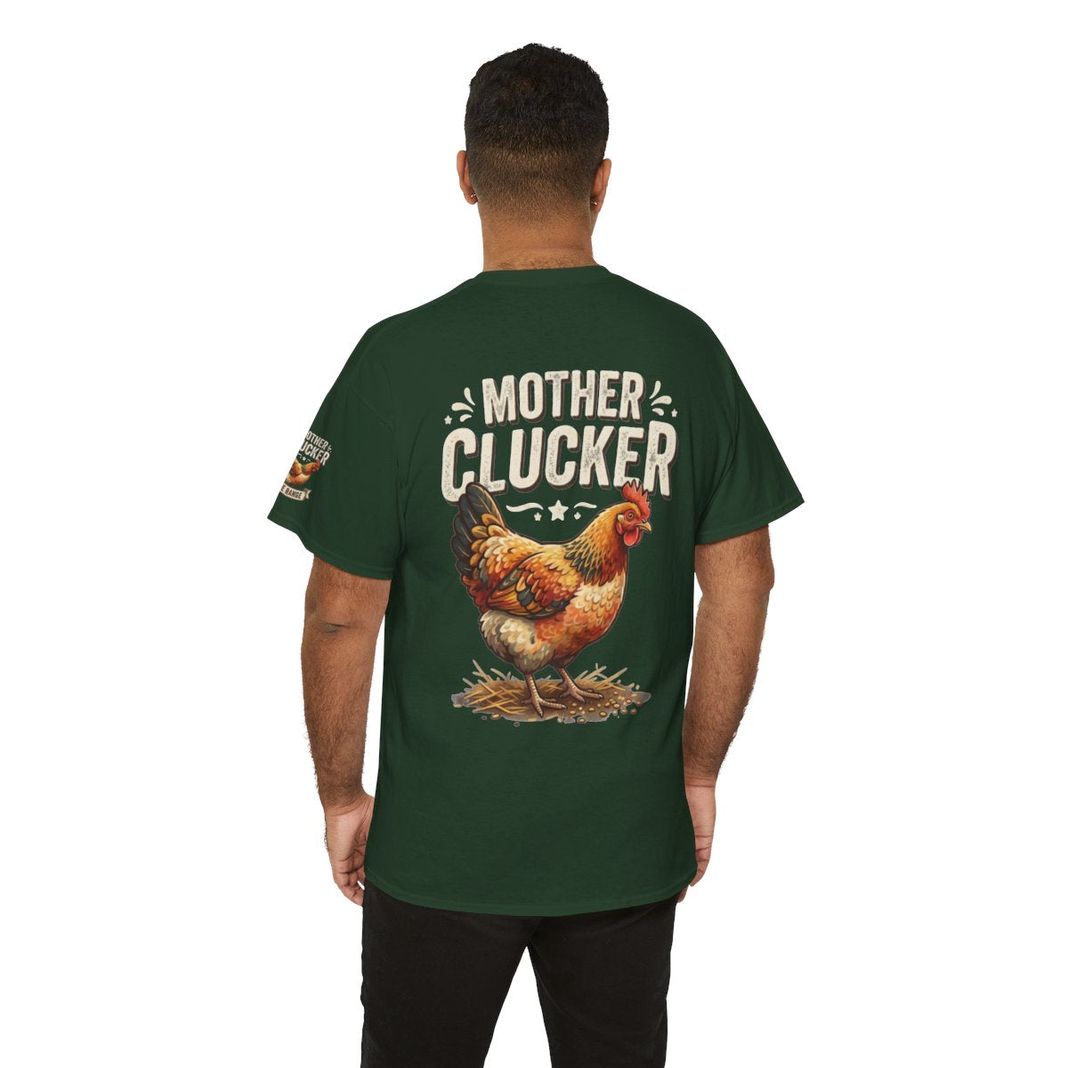 Color: Forest Green | Mother Clucker Premium Graphic Tee