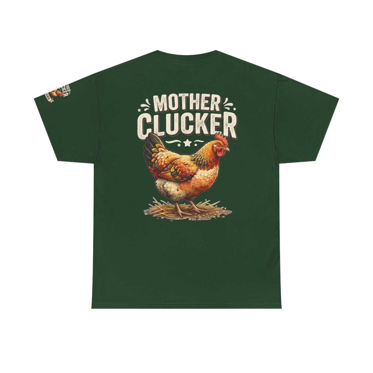 Color: Forest Green | Mother Clucker Premium Graphic Tee
