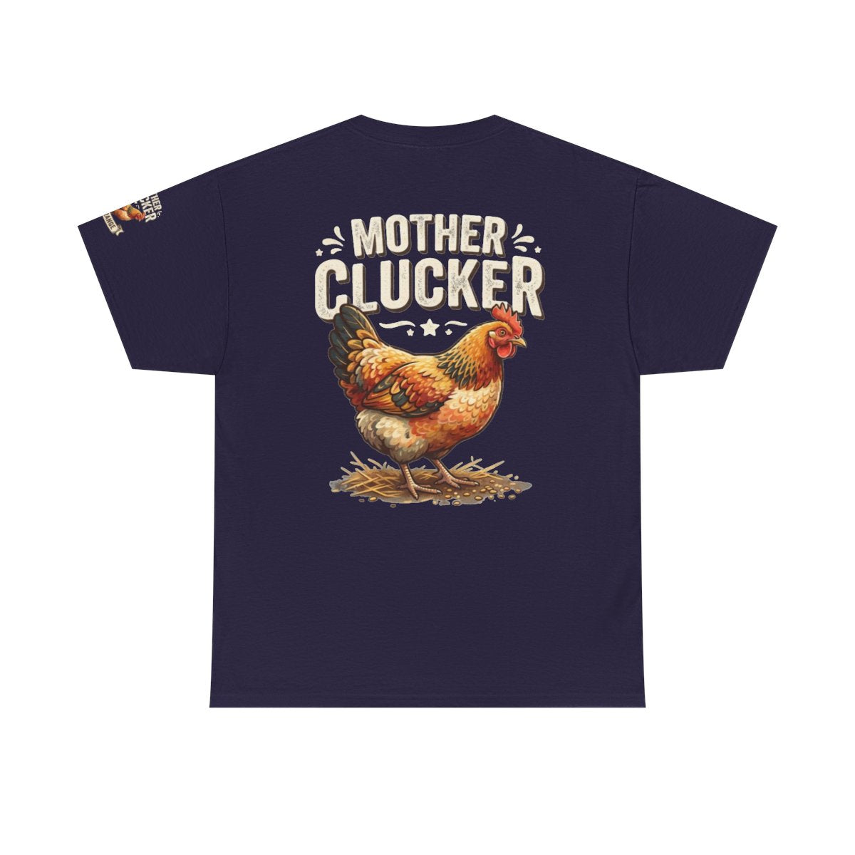 Color: Blackberry | Mother Clucker Premium Graphic Tee