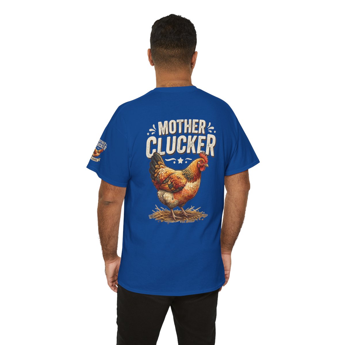 Color: Royal | Mother Clucker Premium Graphic Tee