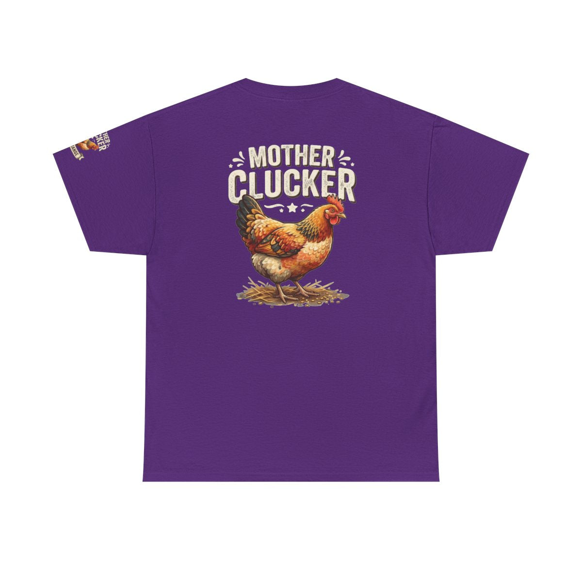 Color: Purple | Mother Clucker Premium Graphic Tee