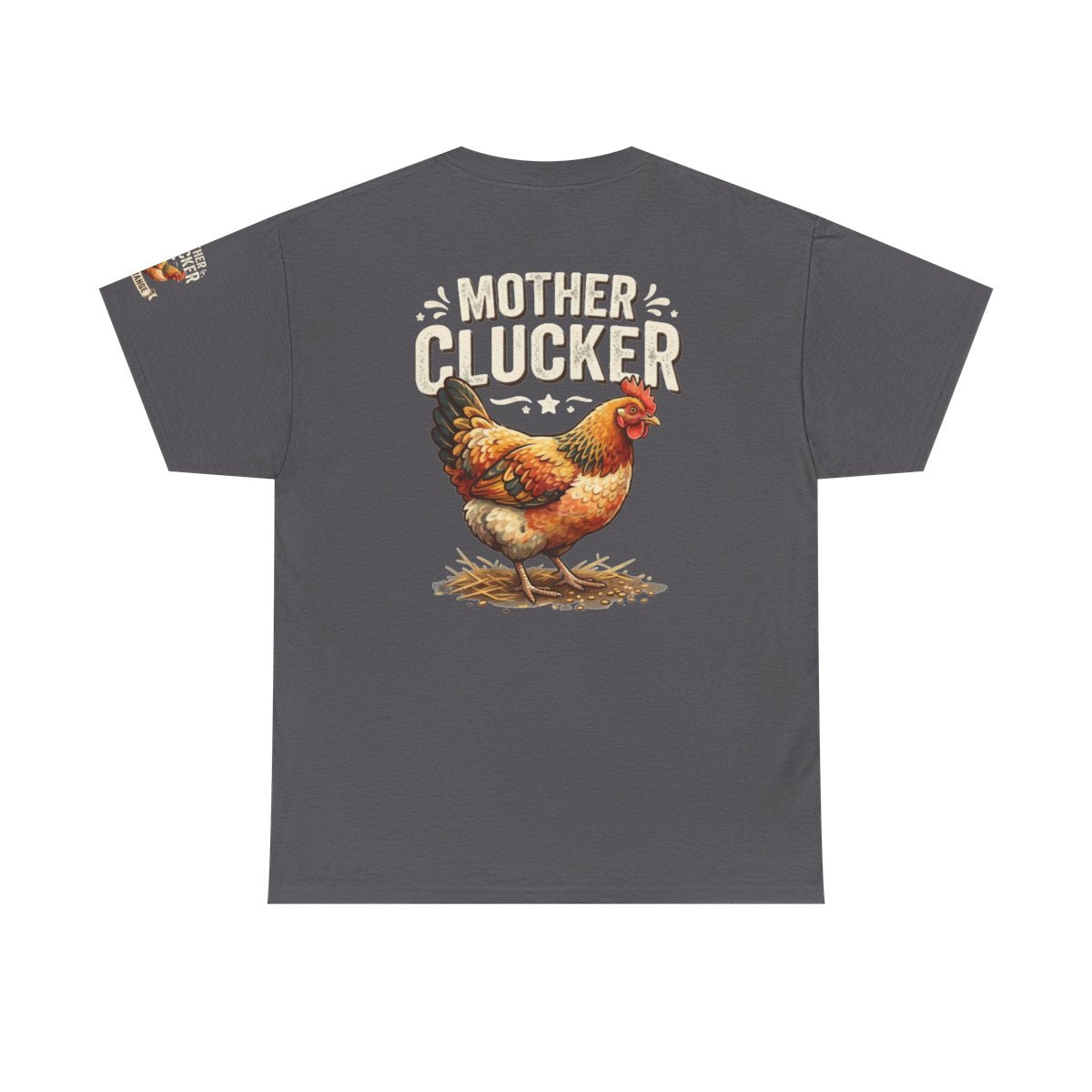 Color: Charcoal | Mother Clucker Premium Graphic Tee