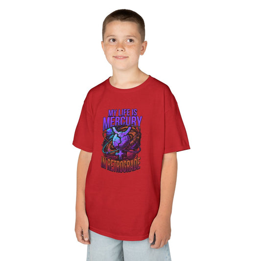 Color: Red | My Life Is Mercury in Retrograde Kids Tee