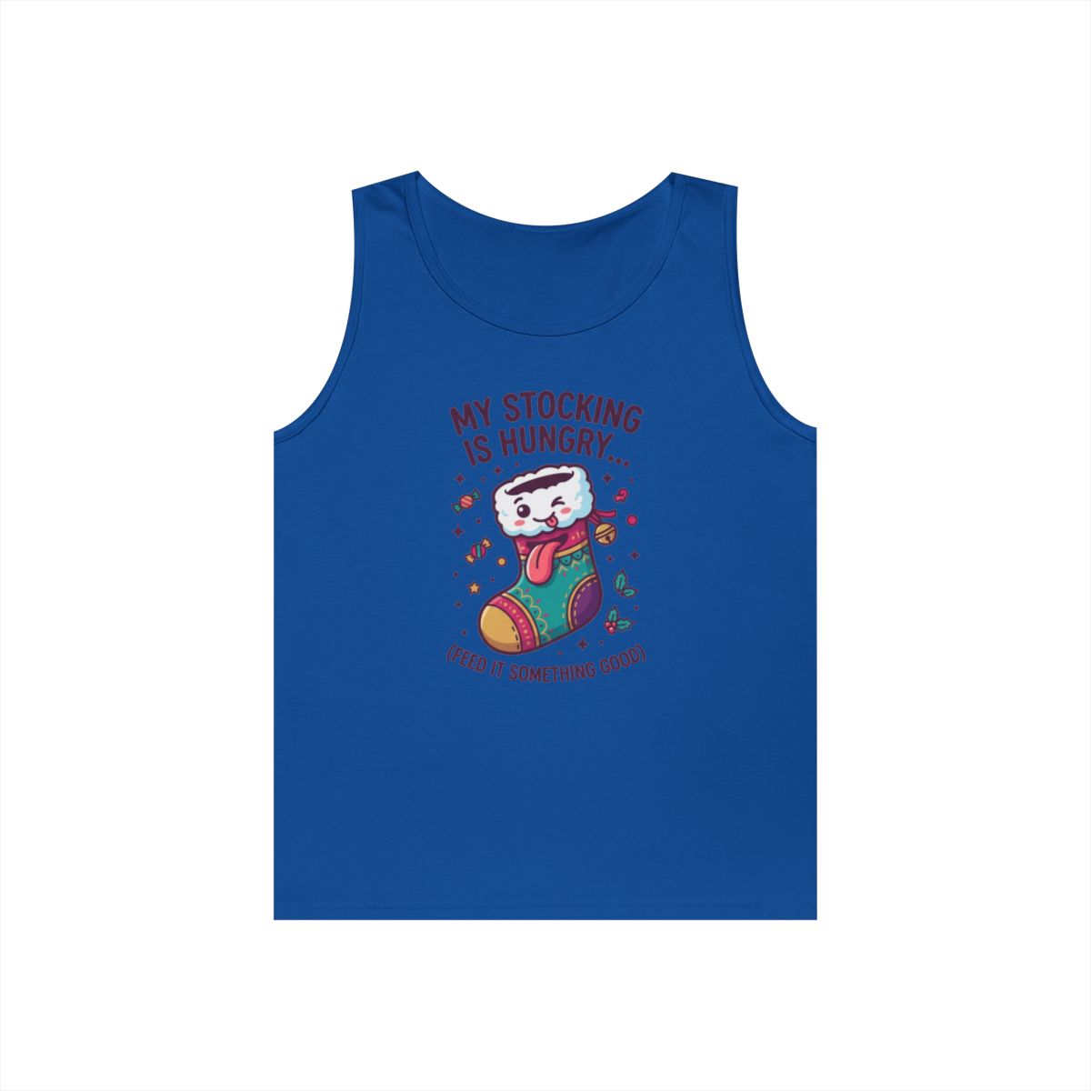 Color: Royal | My Stocking Is Hungry Tank Top