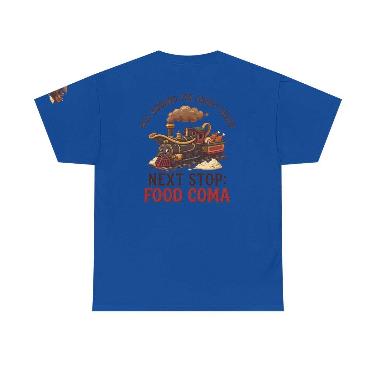 Color: Royal | Next Stop Food Coma Premium Graphic Tee
