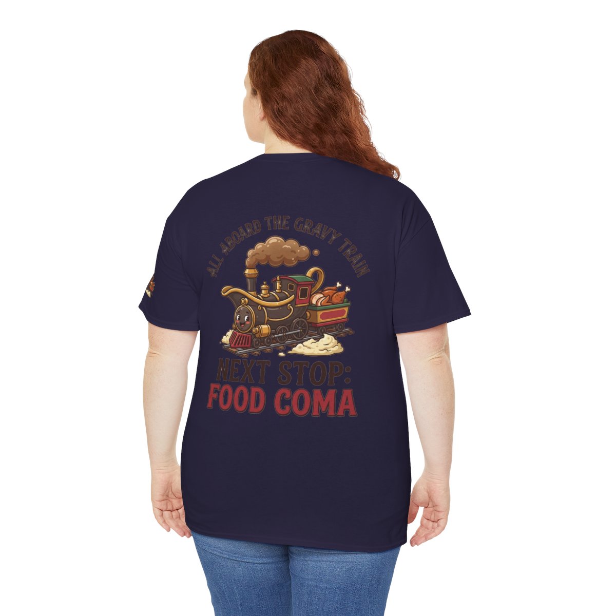 Color: Blackberry | Next Stop Food Coma Premium Graphic Tee