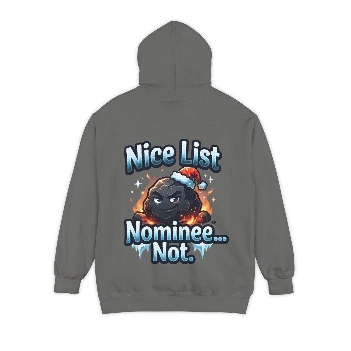 Color: Grey | Nice List Nominee Garment-Dyed Hoodie