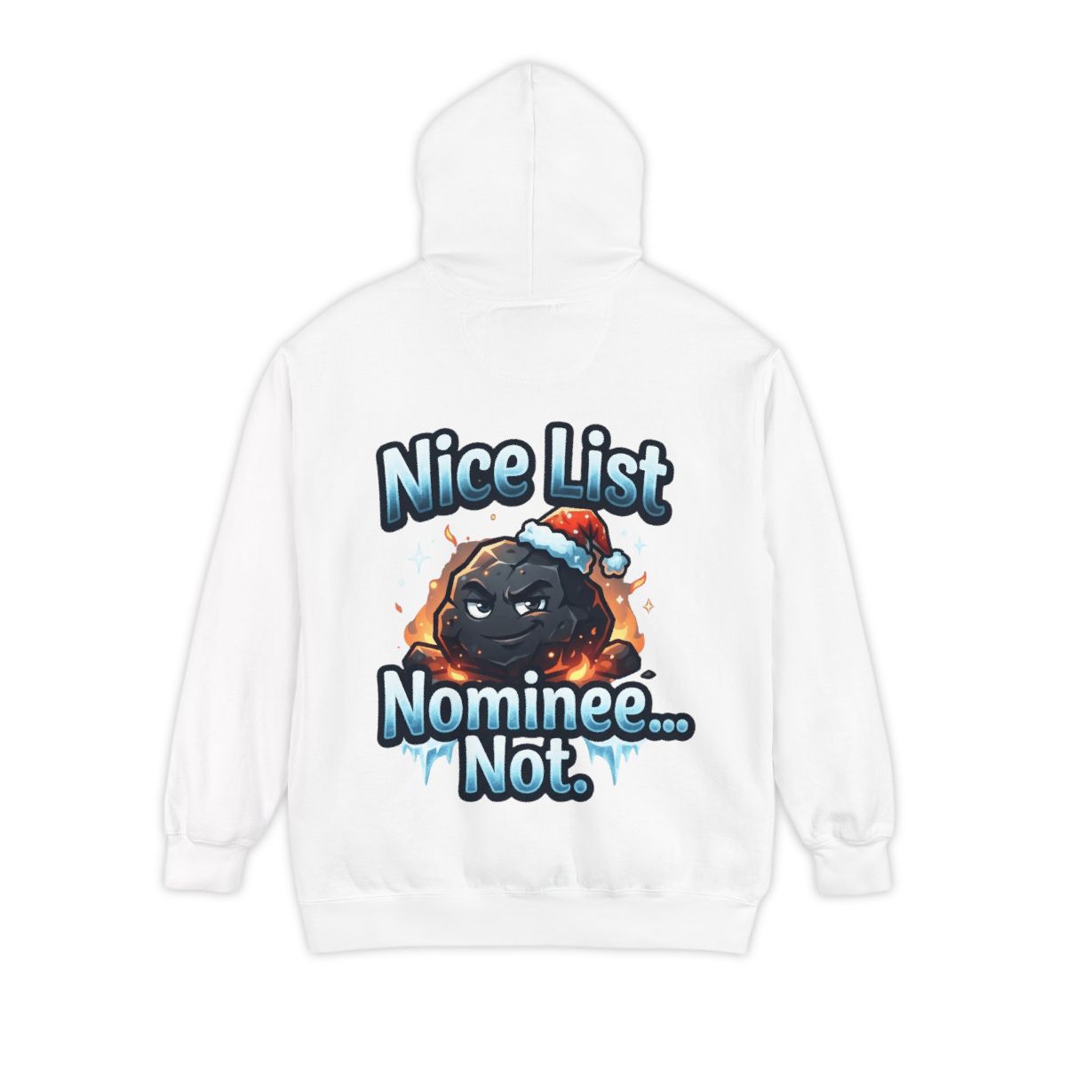 Color: White | Nice List Nominee Garment-Dyed Hoodie